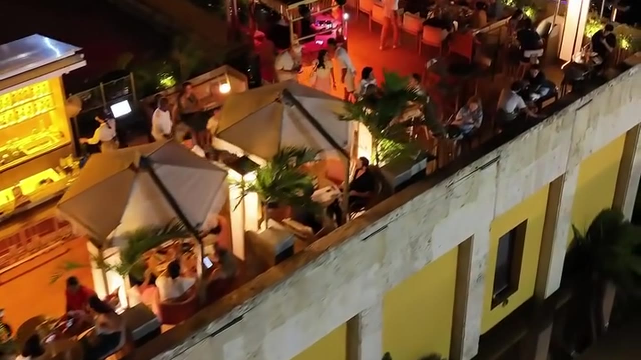 Evento en el rooftop de Viva la Vida